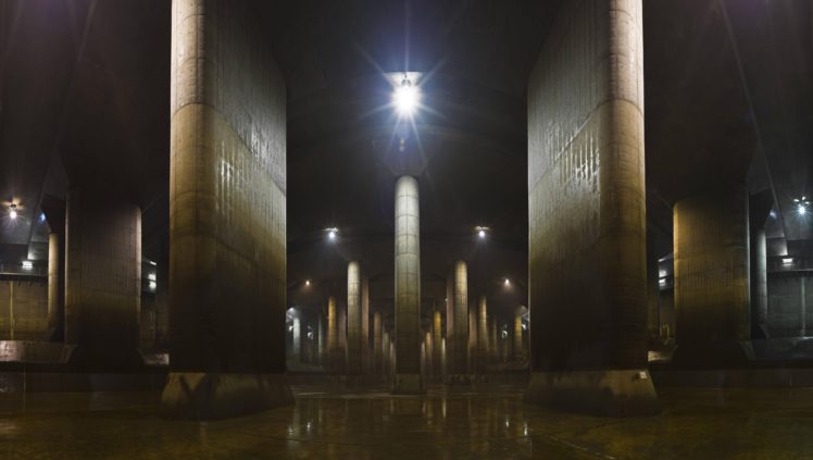 sewers, Japan, Underground HD Wallpaper Desktop Background