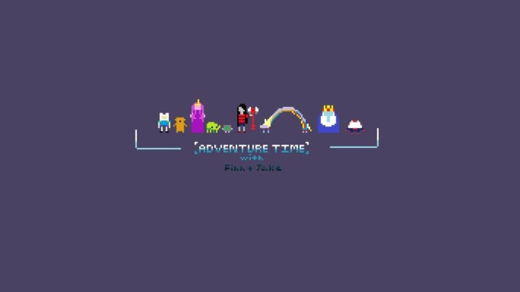 Adventure Time, 8 bit HD Wallpaper Desktop Background