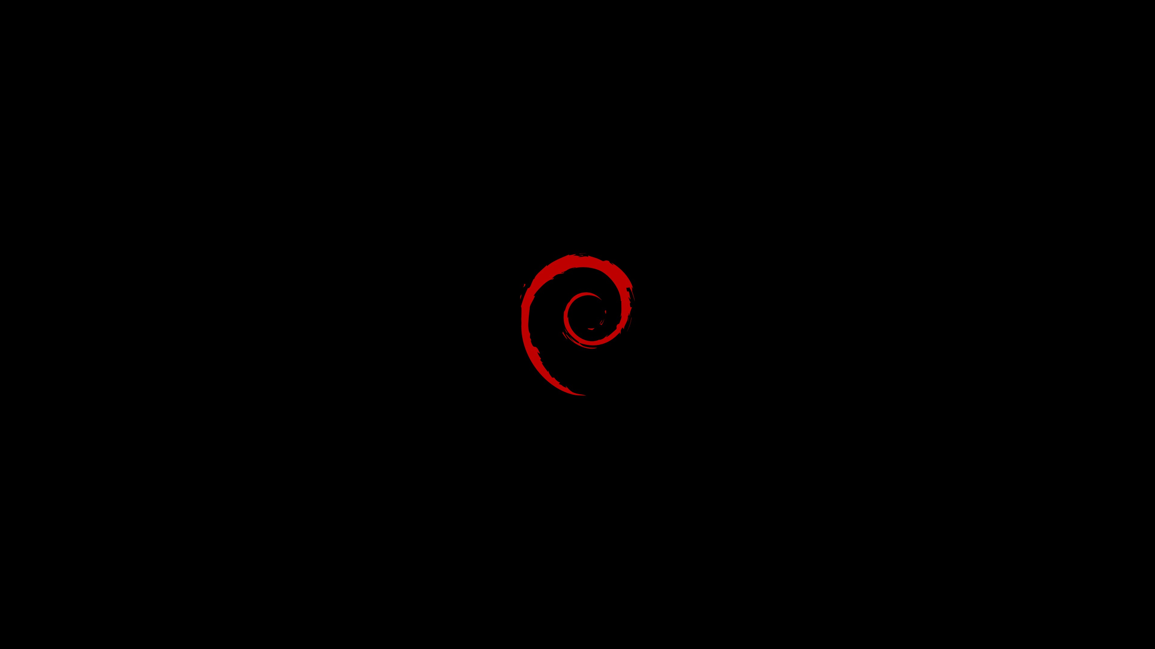 Linux, Debian, Minimalism Wallpaper