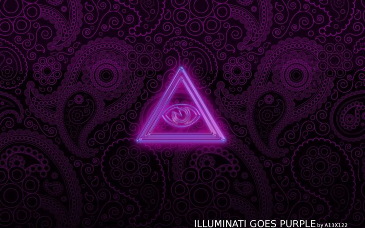 Illuminati, Purple, Religion HD Wallpaper Desktop Background