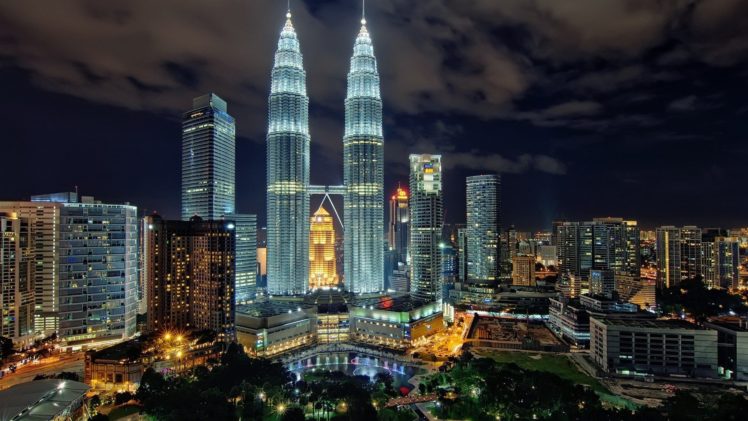 cityscape, Petronas Towers, Kuala Lumpur, Malaysia HD Wallpaper Desktop Background