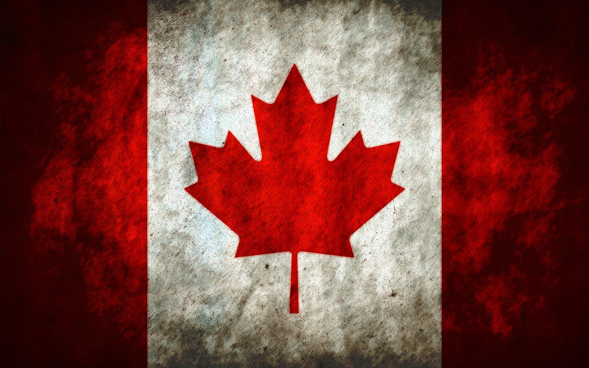Canada, Canadian flag, Red, Flag Wallpaper