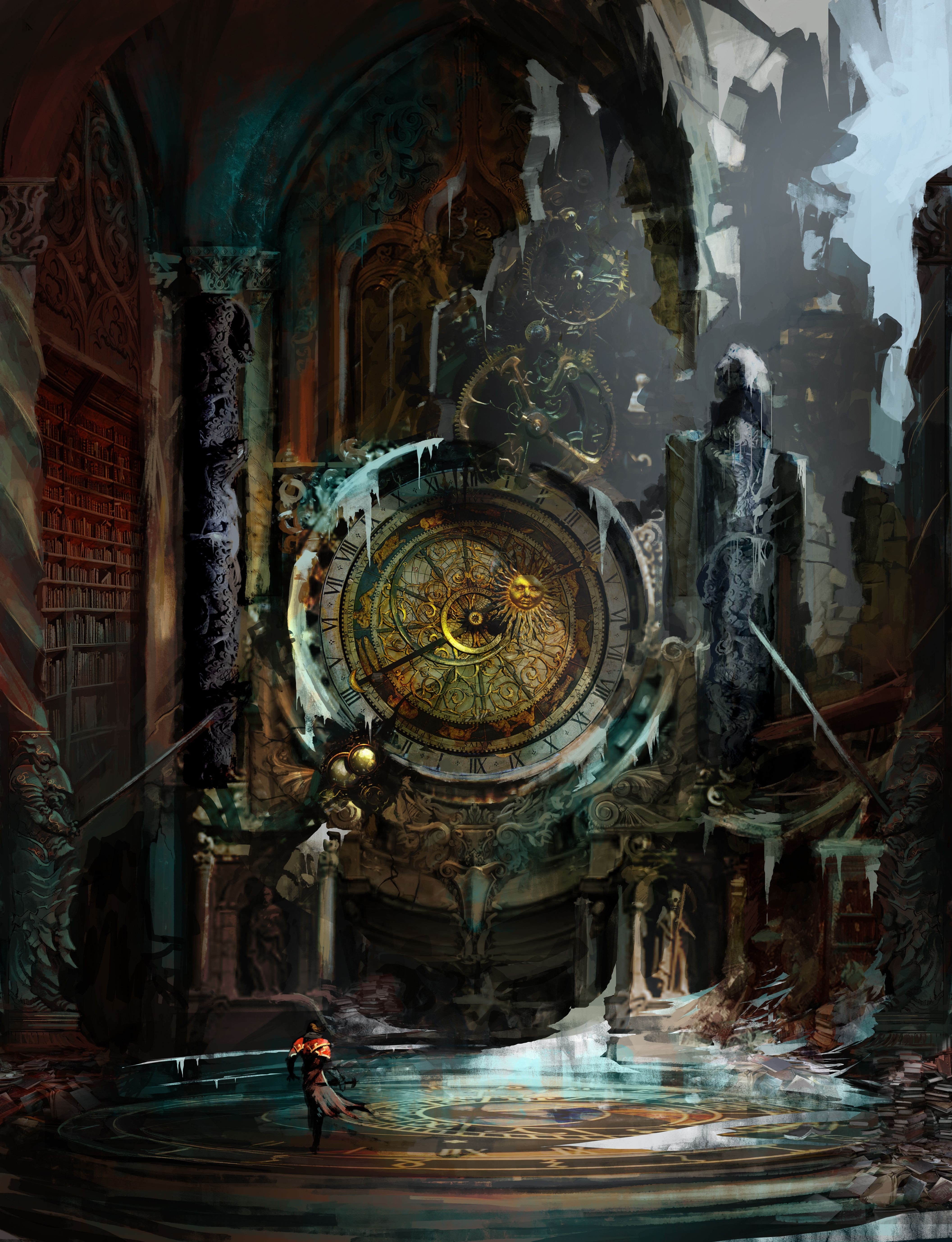 Castlevania: Lords of Shadow, Clocks Wallpaper