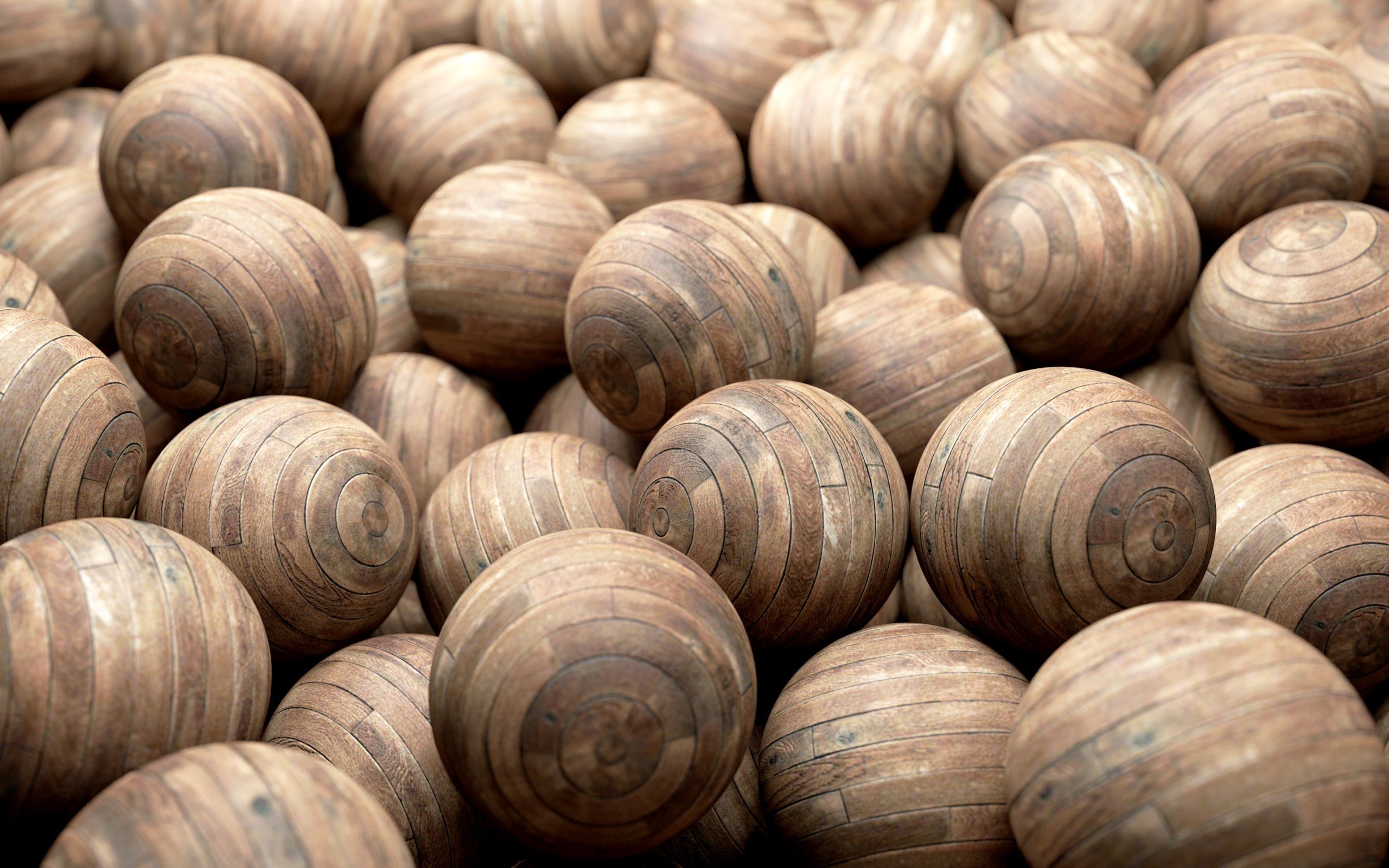 wood, Ball Wallpaper