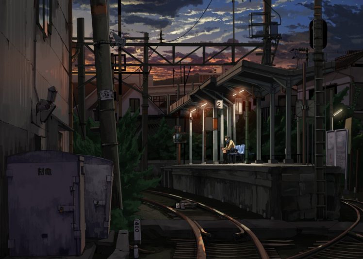 train station, Railway HD Wallpaper Desktop Background
