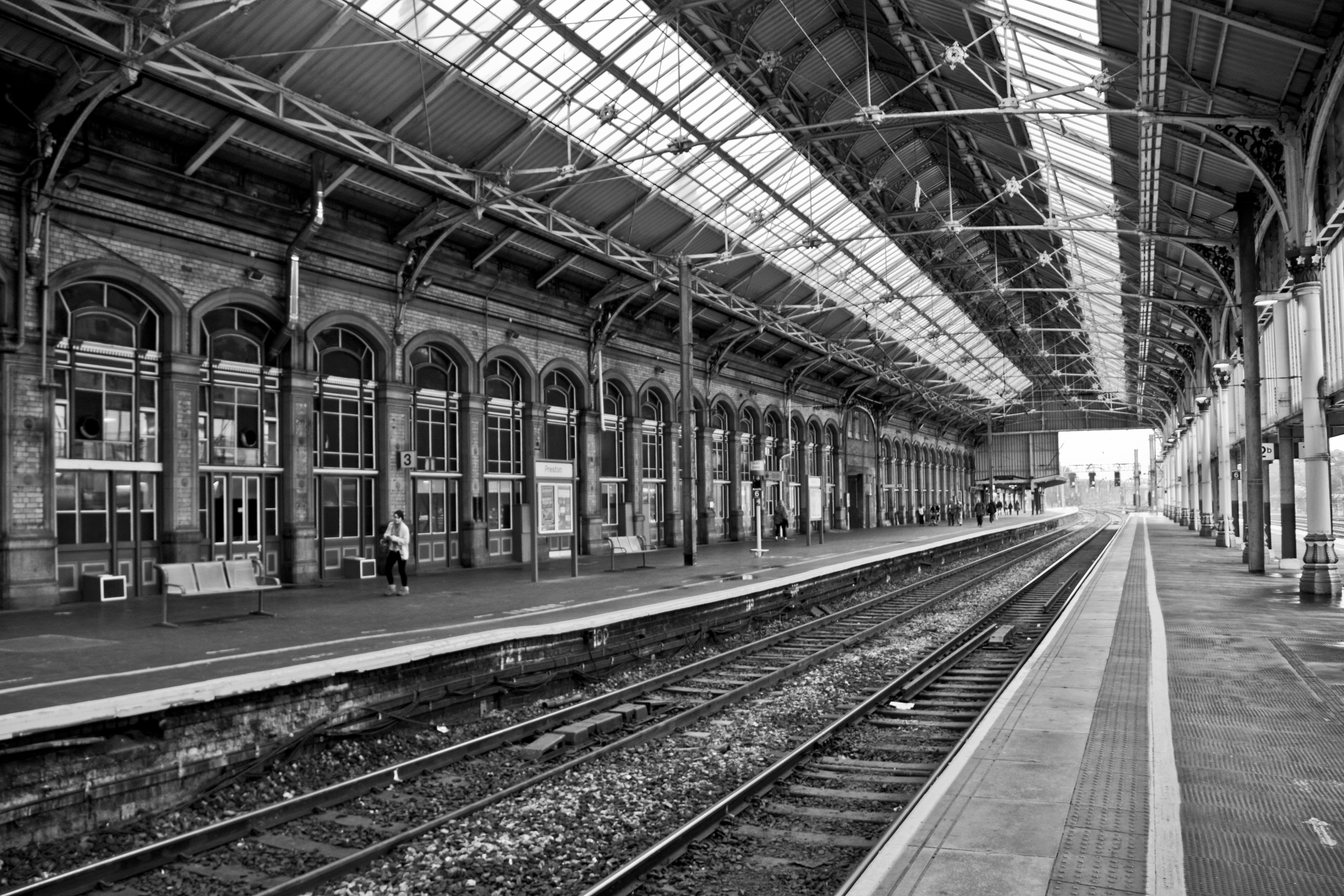 railway, Architecture, Old building, Train station Wallpaper