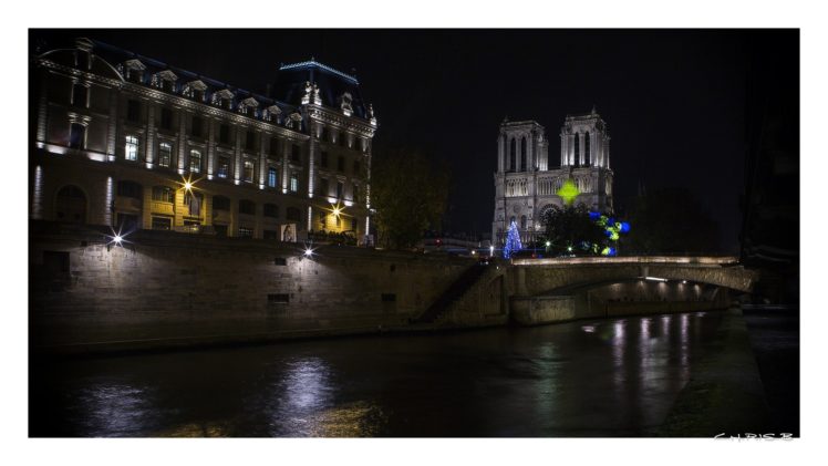 Paris, Night HD Wallpaper Desktop Background