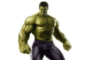 Hulk, Superhero, White background