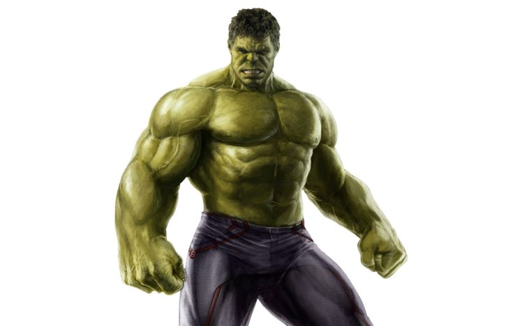 Hulk, Superhero, White background HD Wallpapers / Desktop and Mobile Images  & Photos
