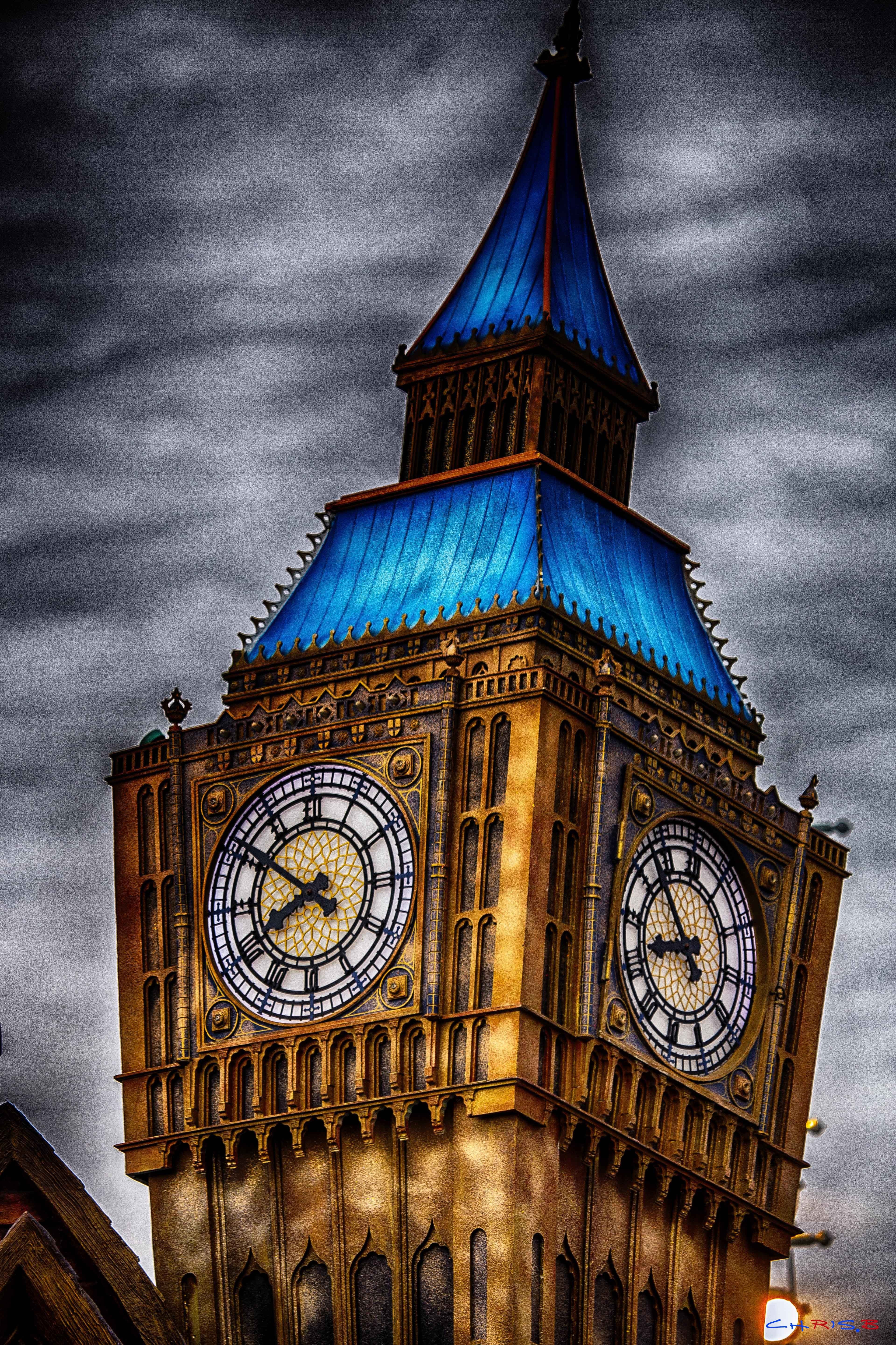 HDR, London, Big Ben, Clocktowers, Disney, Euro Disney Wallpaper
