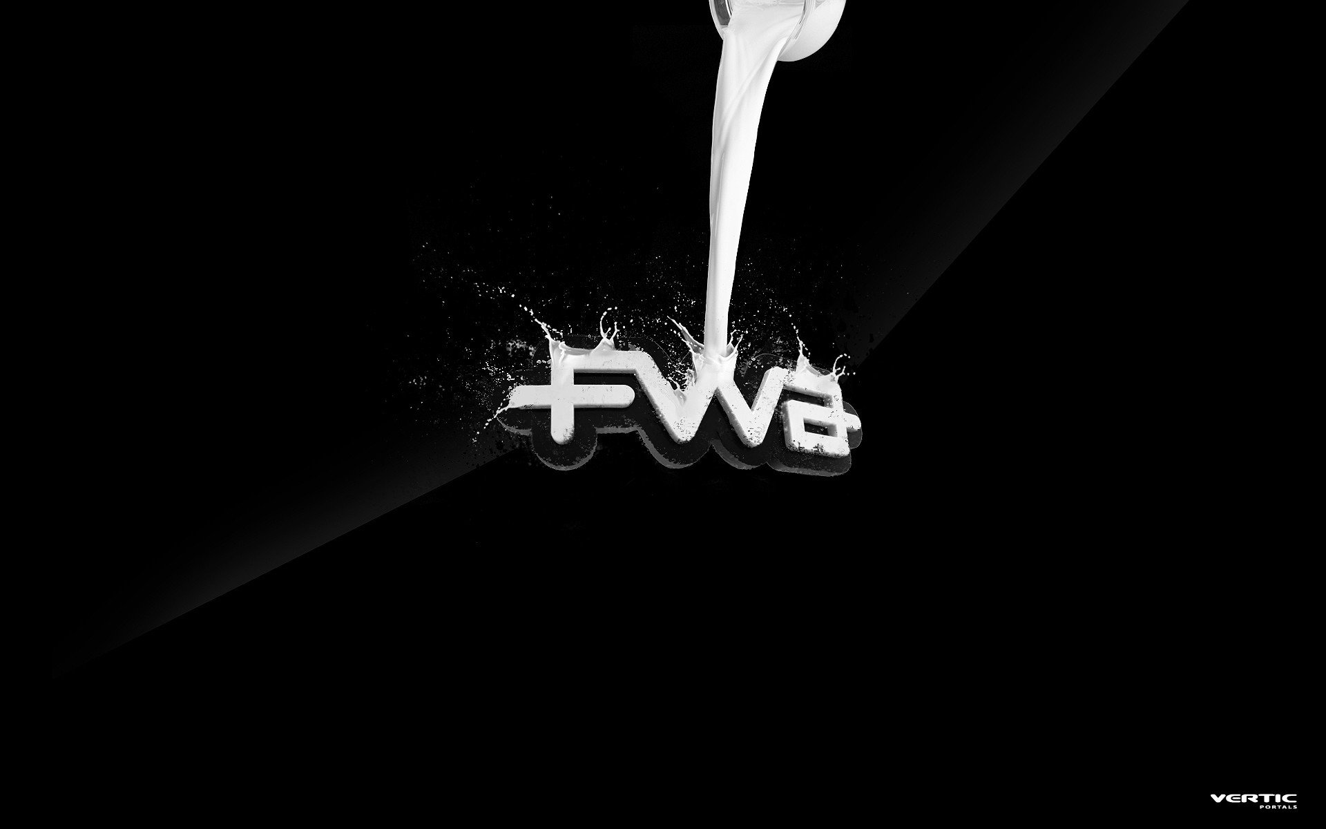FWA, Black, White Wallpaper