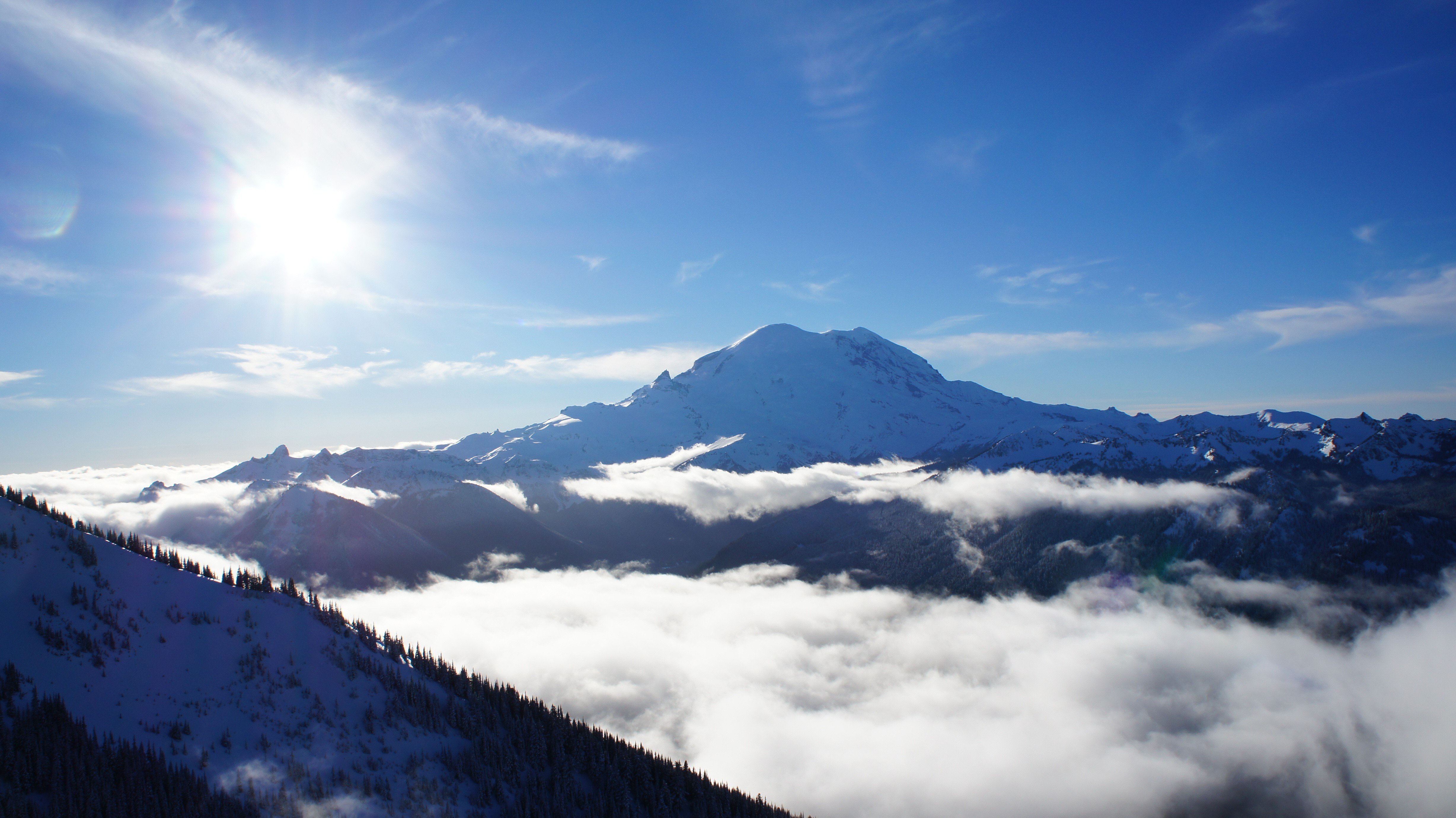 Seattle, Crystal Mountain Wallpaper