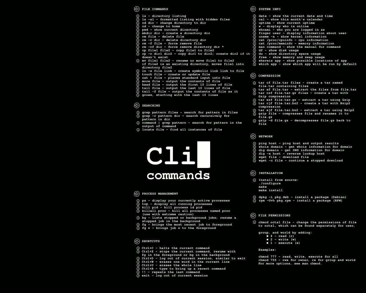 Linux, Command lines, Unix, Ubuntu Wallpaper
