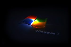 Windows 7, Microsoft Windows, Logo, Simple background