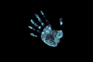 minimalism, Black background, Hand, Fingers, Aliens, Handprints, Fringe (TV series)