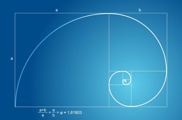 golden ratio, Fibonacci sequence, Mathematics HD Wallpaper Desktop Background