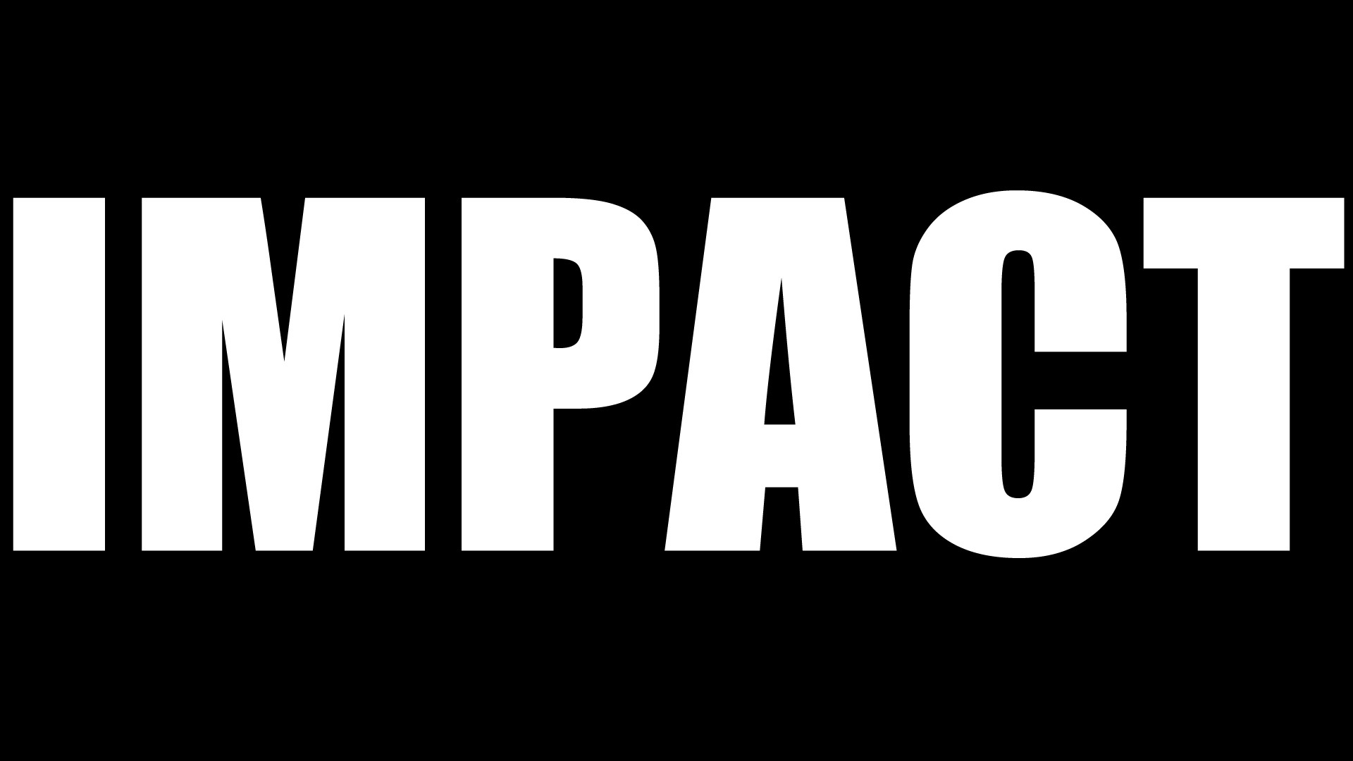 Impact (font), Black, White Wallpaper