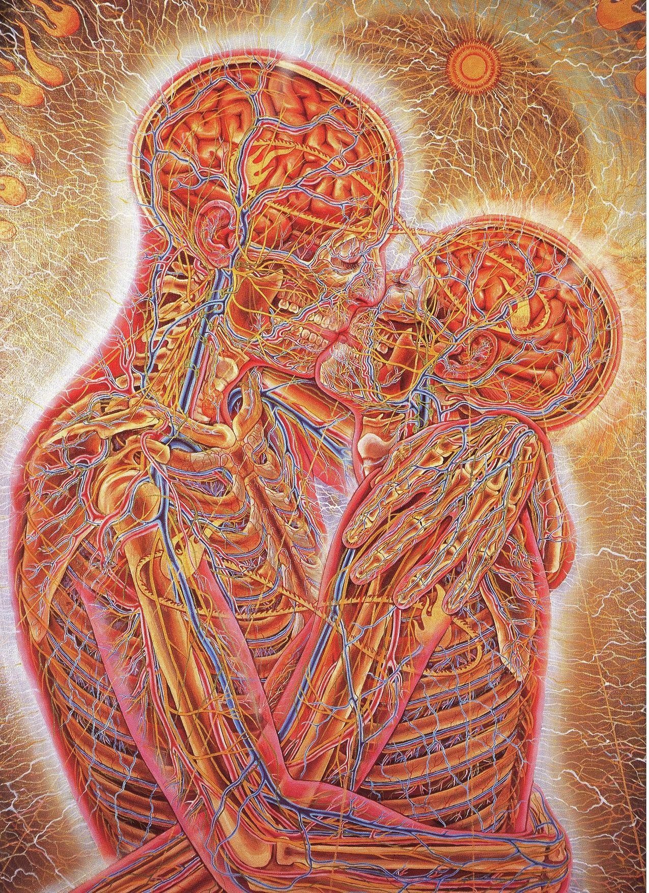 anatomy, Couple, Kissing Wallpaper