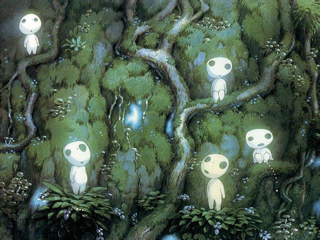 anime, Studio Ghibli, Princess Mononoke HD Wallpapers