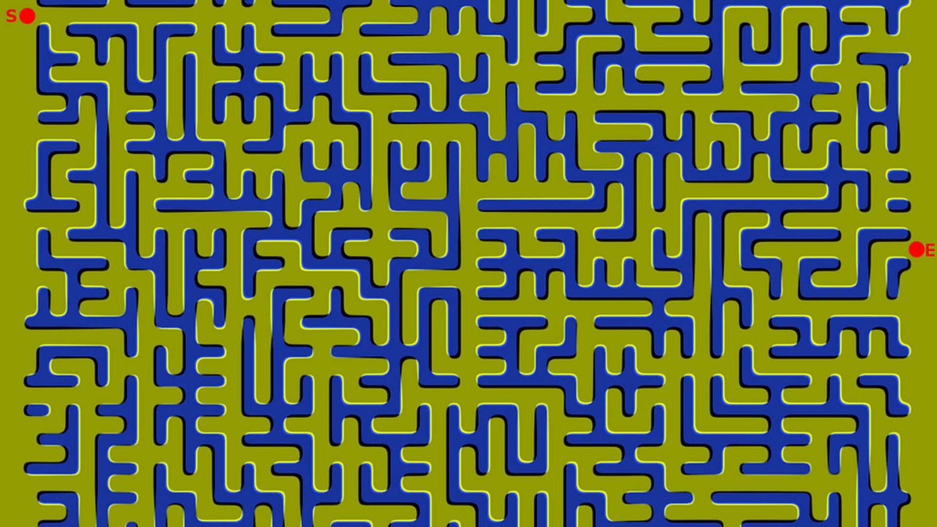 mazes, Optical illusion, Labyrinth Wallpaper