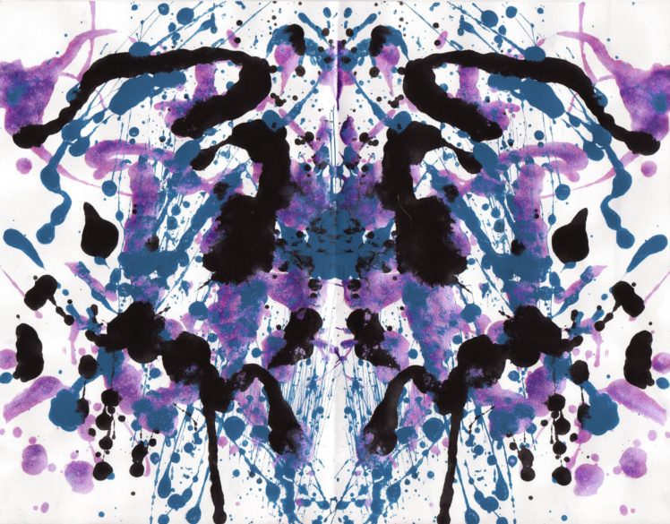 ink, Symmetry, Paint splatter, Rorschach test HD Wallpaper Desktop Background
