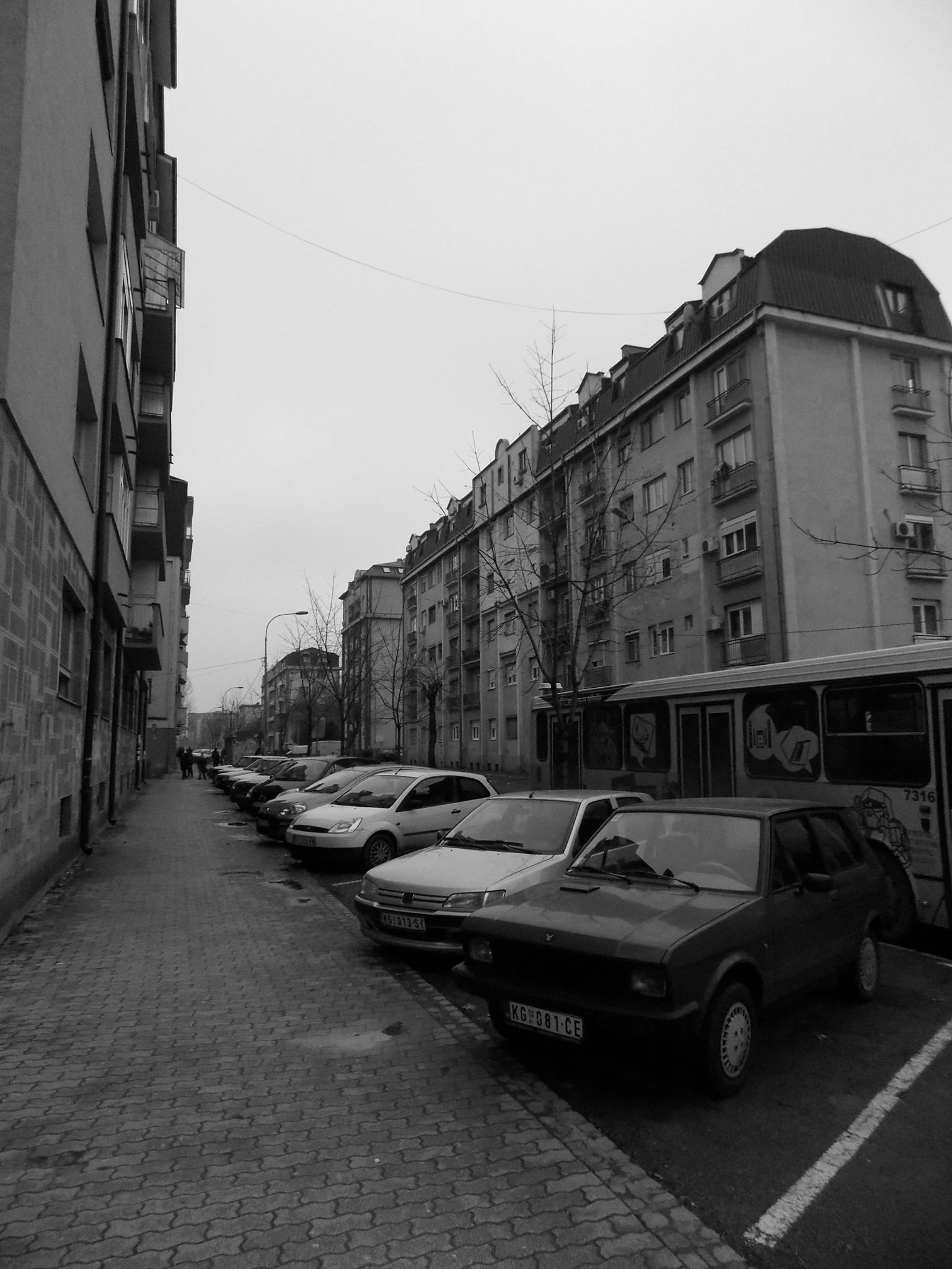 monochrome, Serbia, Architecture, Black, White, Yugo Wallpaper