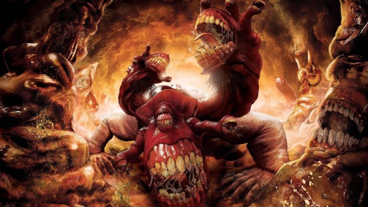 creature, Dantes Inferno, Gluttony HD Wallpaper Desktop Background