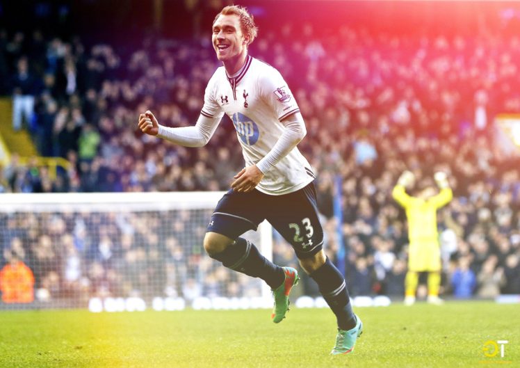 Christian Eriksen, Spurs, Tottenham Hotspur HD Wallpaper Desktop Background