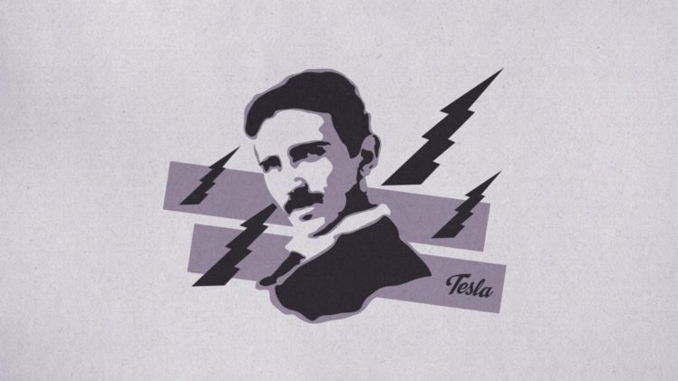 Nikola Tesla, Lightning HD Wallpaper Desktop Background