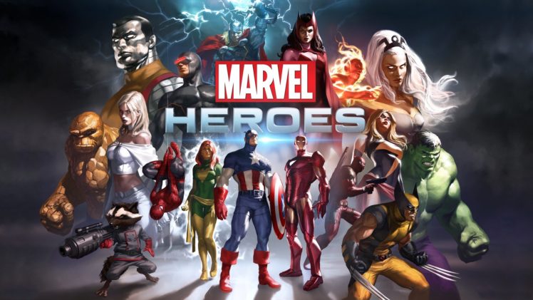 Marvel Heroes HD Wallpaper Desktop Background