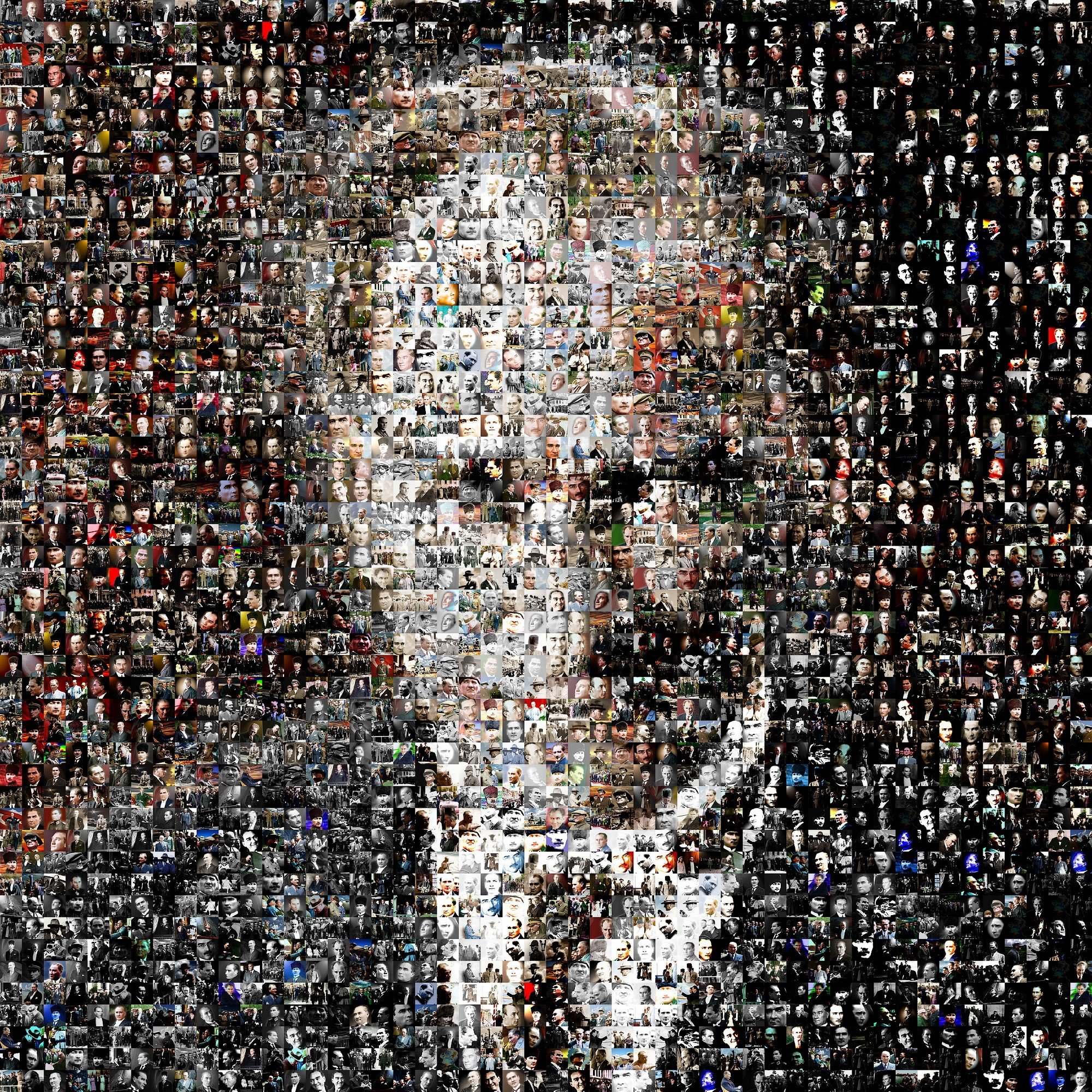 mosaic, Mustafa Kemal Atatürk, Turkish Wallpaper