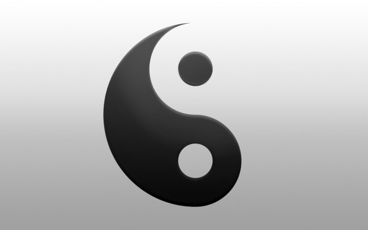 Yin and Yang, Symbols HD Wallpaper Desktop Background