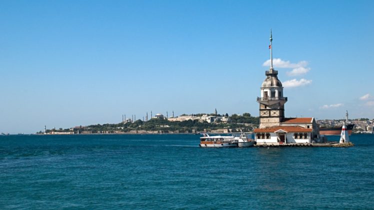 Istanbul, Maidens Tower HD Wallpaper Desktop Background