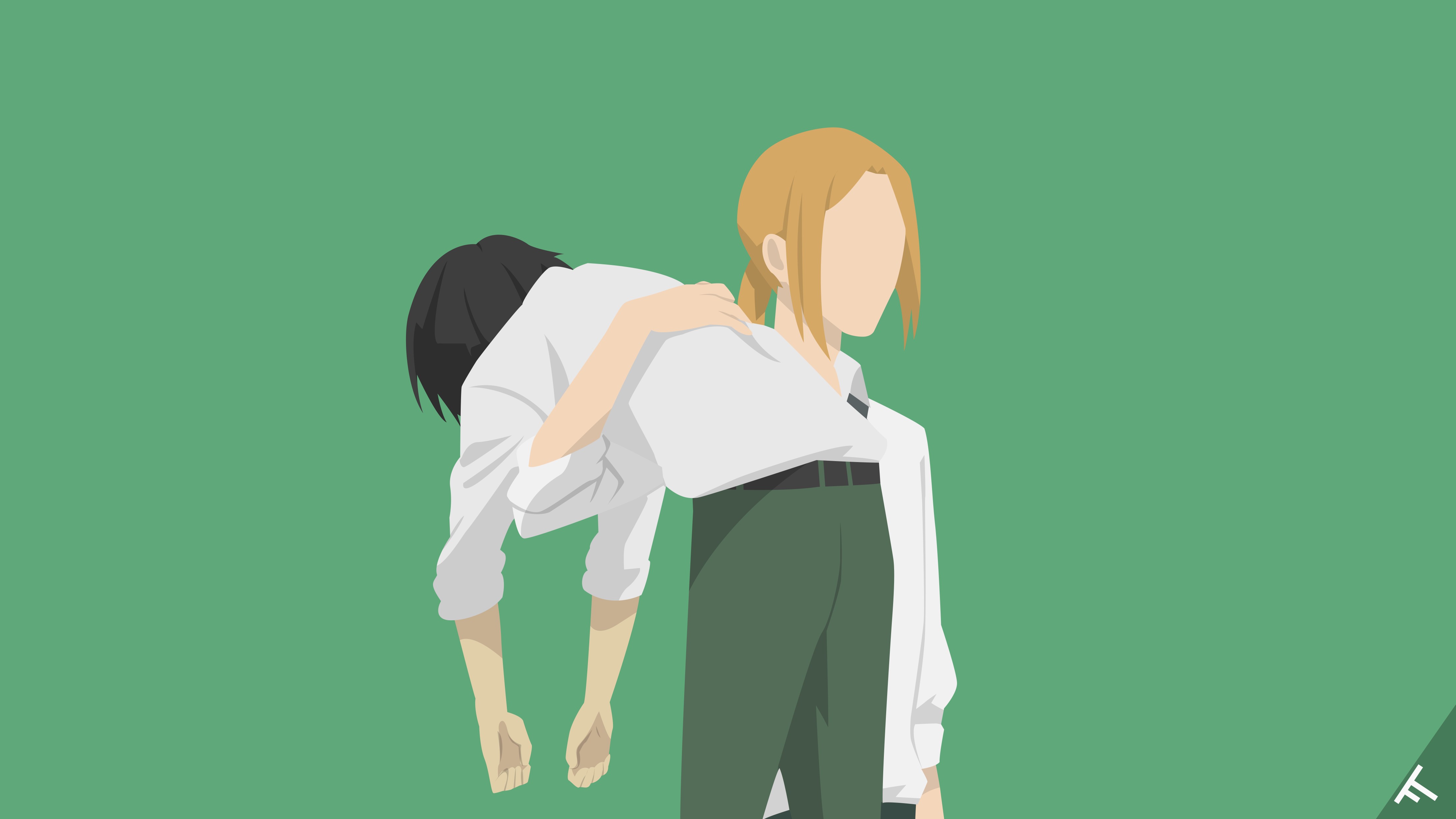 Tanaka kun wa Itsumo Kedaruge, Tanaka, Ohta Wallpaper