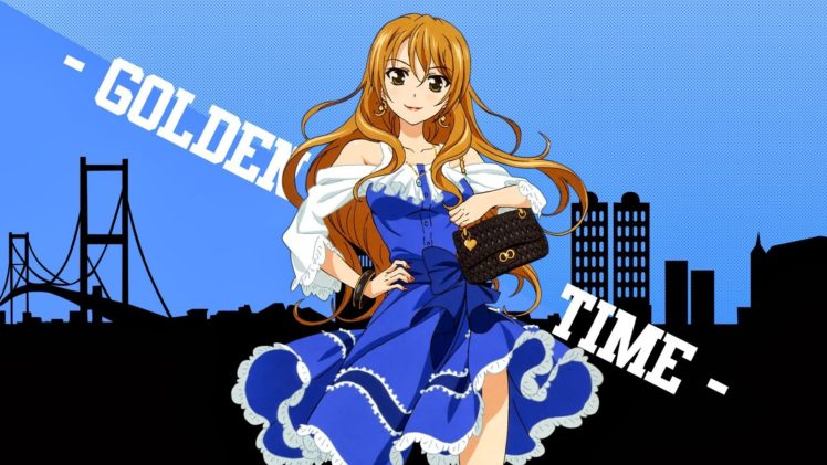 Golden Time, Kaga Kouko, Anime girls, Anime HD Wallpaper Desktop Background