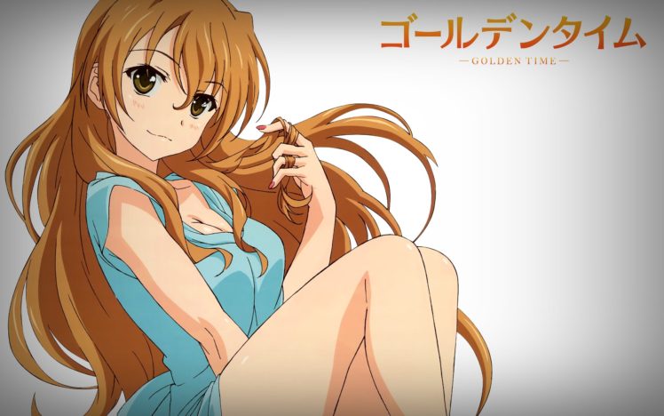 Golden Time, Kaga Kouko, Anime girls HD Wallpaper Desktop Background