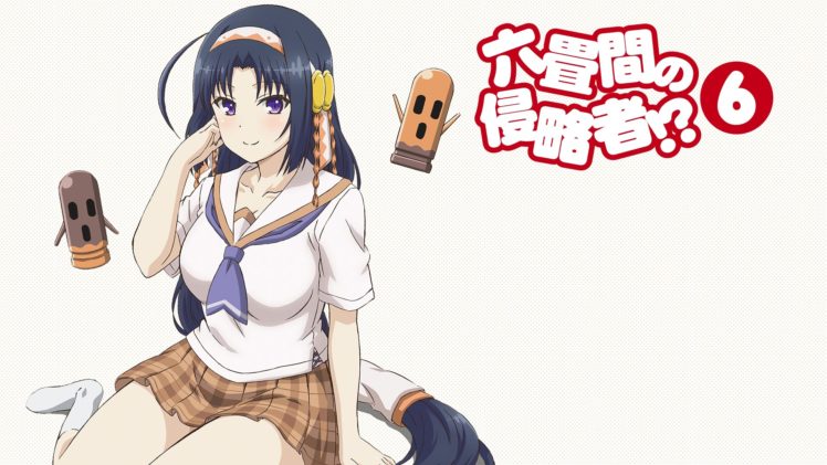 Rokujouma no Shinryakusha, Kiriha Kurano, Anime girls HD Wallpaper Desktop Background