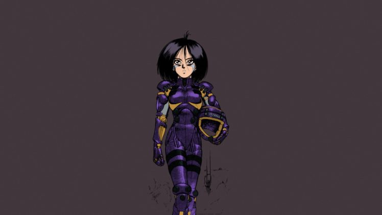 Short Hair Gunnm Battle Angel Alita Alita Cyborg Black Hair