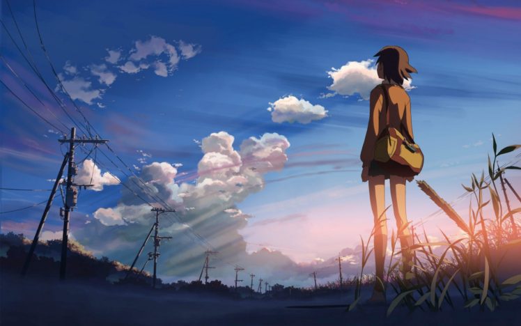Makoto Shinkai, 5 Centimeters Per Second HD Wallpaper Desktop Background