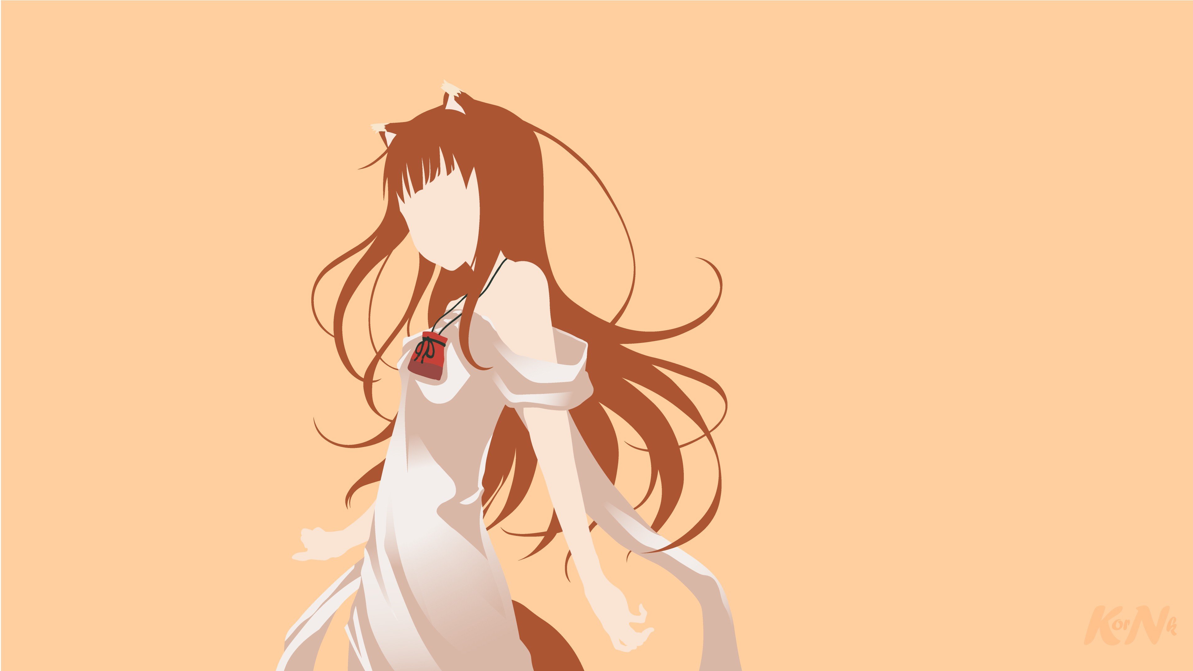 Holo, Spice and Wolf Wallpaper