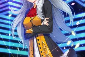long hair, Orange eyes, Anime, Anime girls, Gray hair, Fate Grand Order, Fate Series, Olga Marie Animusphere (Fate Grand Order)