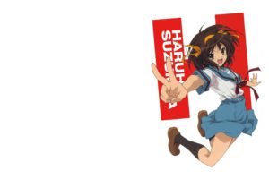 The Melancholy of Haruhi Suzumiya, Anime girls, Suzumiya Haruhi