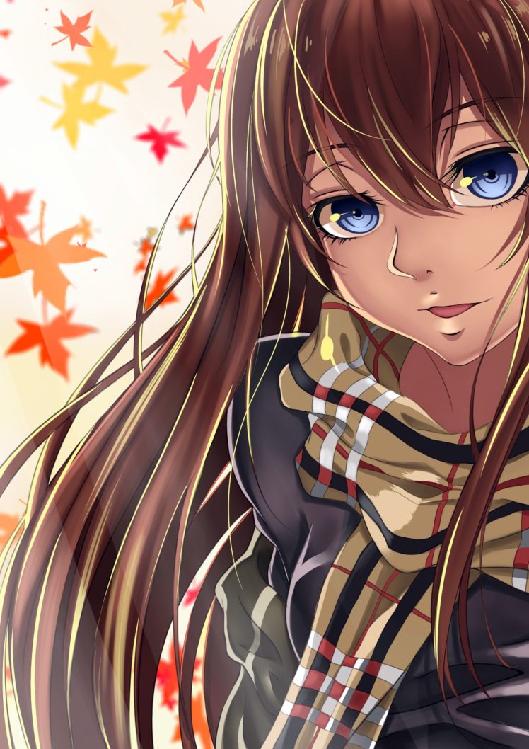 29 Best Photos Anime With Brown Hair Original Characters Long Hair Brunette Blue Eyes 2607