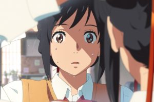 kimi no na wa, Anime girls, Crying