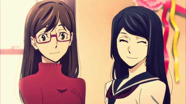 Kirako Haruno, Naomi Tanizaki, Bungou Stray Dogs, Anime girl with glasses, Anime girls, Anime, Anime art HD Wallpaper Desktop Background
