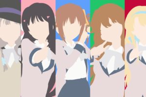 anime girls, Tsuruma Konoe, Kannagi Miyabi, Kono Naka ni Hitori Imouto ga Iru!, Kunitachi Rinka, Sagara Mei, Tendō Mana