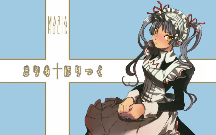 Maria † Holic, Anime girls, Shinōji Matsurika HD Wallpaper Desktop Background