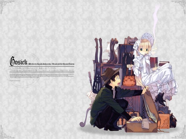 Gosick, Victorique de Blois, Kazuya Kujou HD Wallpaper Desktop Background