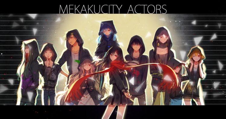 Kagerou Project, Mekakucity  Actors, Enomoto Takane, Kisaragi Shintaro, Tateyama Ayano, Kozakura Mary HD Wallpaper Desktop Background