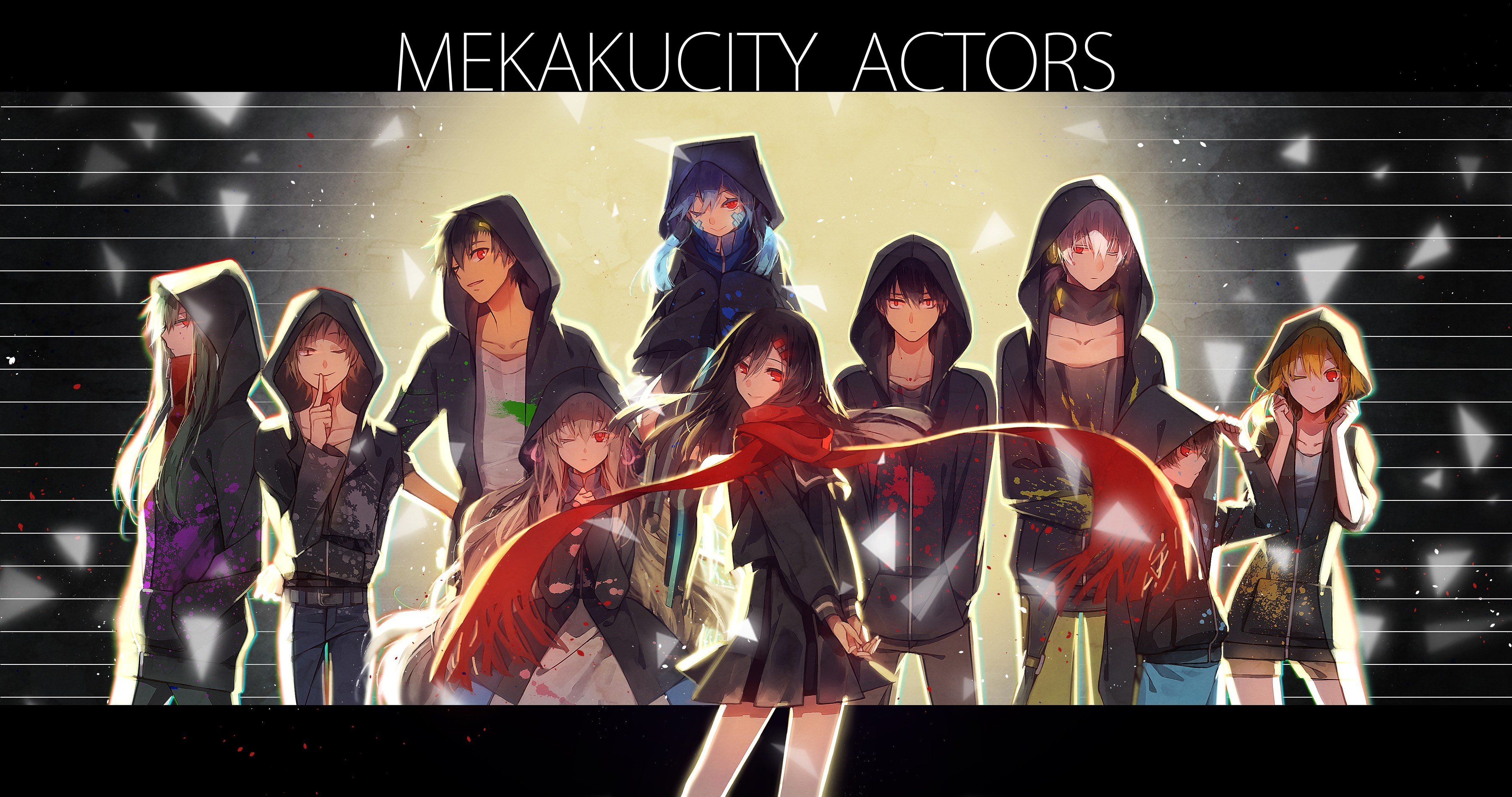 Kagerou Project, Mekakucity  Actors, Enomoto Takane, Kisaragi Shintaro, Tateyama Ayano, Kozakura Mary Wallpaper